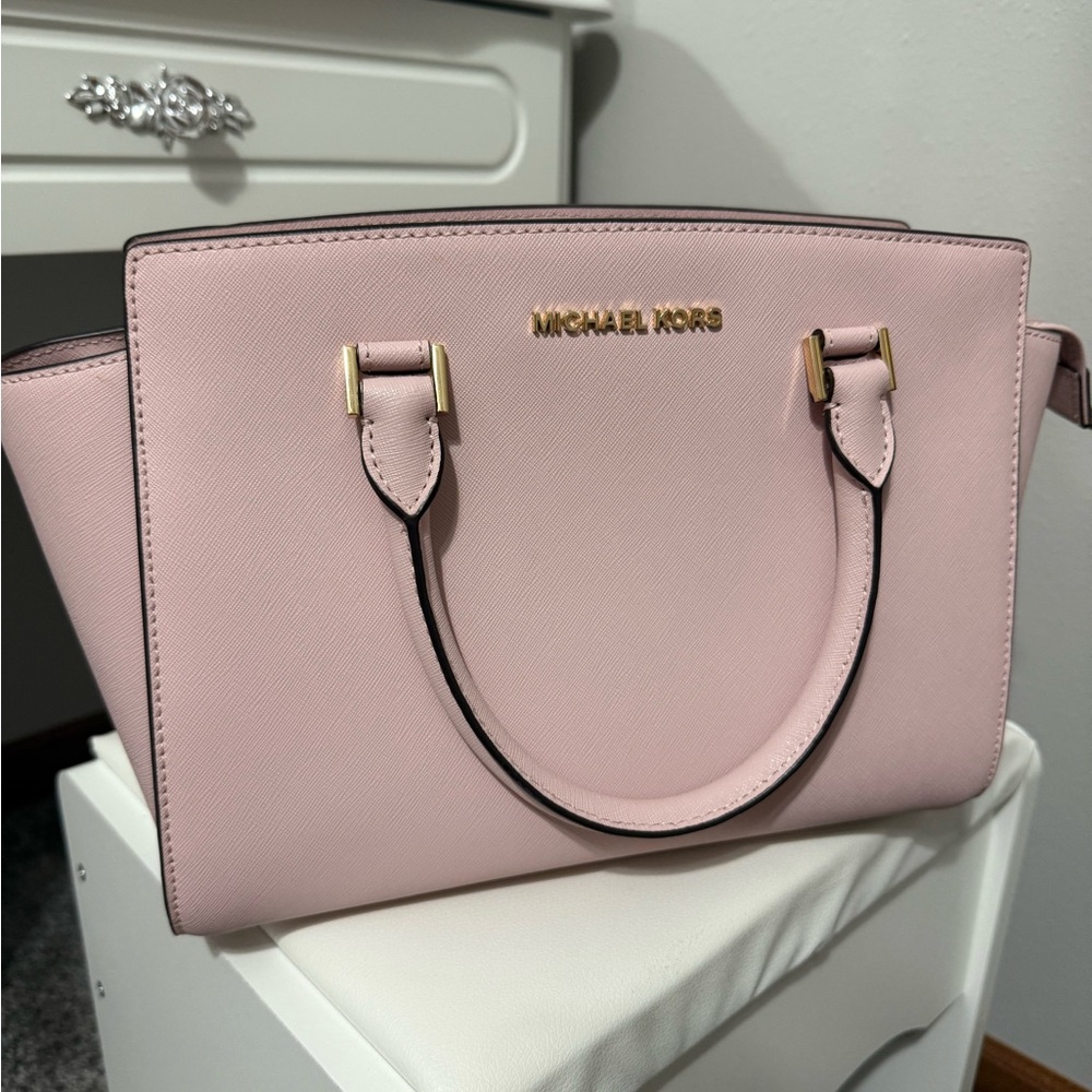 Michael Kors Leather Satchel